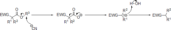 クラプコ反応 (Krapcho reaction)
